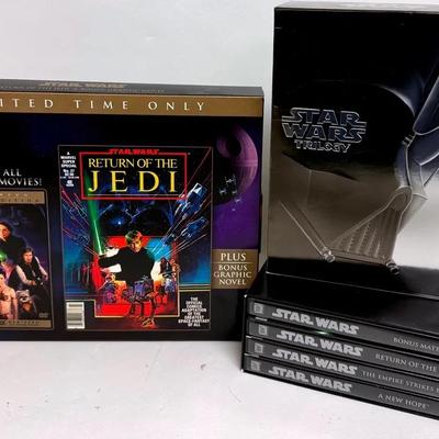 "Star Wars" DVDs and Graphic Novel 