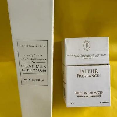 Exotic Skin Cream and Perfume