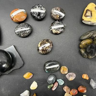 Incredible Collection of Exotic Palm Stones