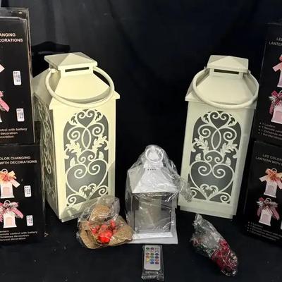 Led Lanterns And Large Battery Operated Lanterns