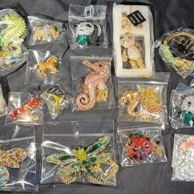 Austrian Crystal Animal & Insect Jewelry Collection