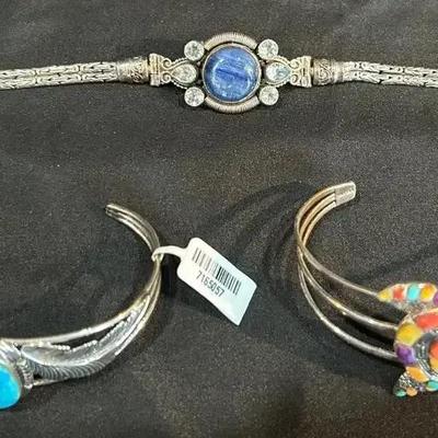 Sterling Silver Bracelet Trio!
