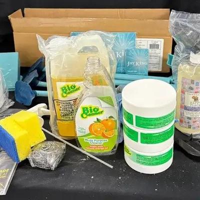 Eco-Friendly Cleaning Product Assortment 