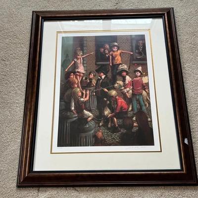 Barry Leighton-Jones Colored Print- Signed and Numbered 