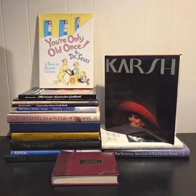 Assorted Books- Cooking, Lifestyle, History 