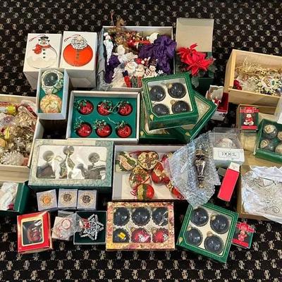Holiday Ornaments Mystery Lot