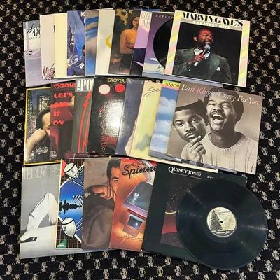 Record Albums- Lot #6- Classic Rock,  R&B, Soul