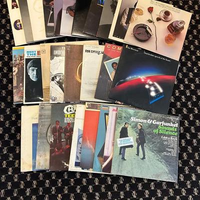 Record Albums- Lot #8- Classic Rock,  R&B, Folk, Country 