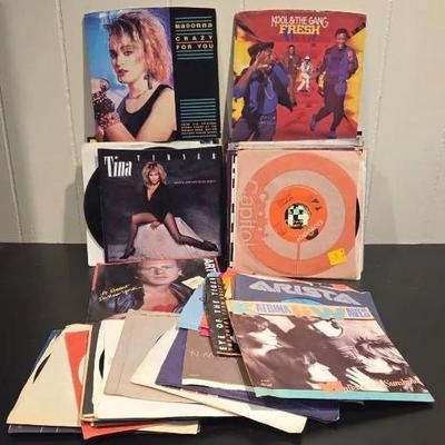 Mystery Lot of 45 Records 