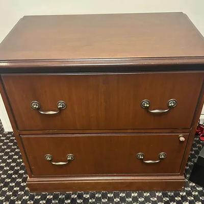 Wooden Lateral File Cabinet