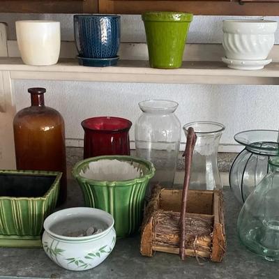 A Variety of Pots & Vases 