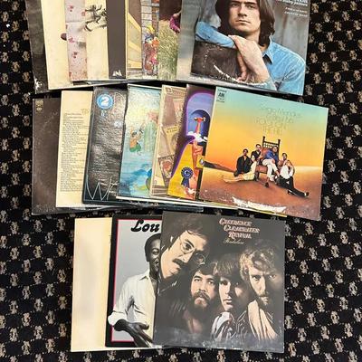 Record Albums- Lot #9- Classic Rock, R&B, Soul