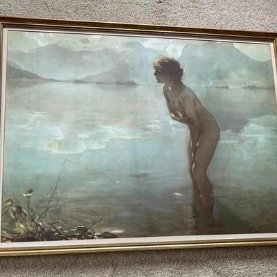 Paul Chabas "September Morn" Art Print