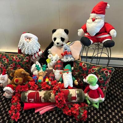Assorted Plush and other Christmas Items