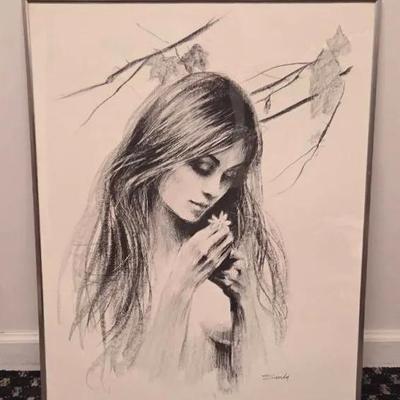 Vintage Sandu Liberman Art Print 