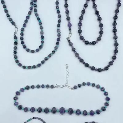 Amethyst & Turquoise Necklaces & Bracelets