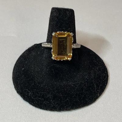 Gorgeous Citrine Ring