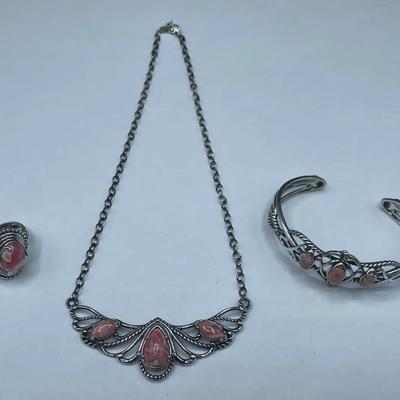 Carolyn Pollack Rhodochrosite Set