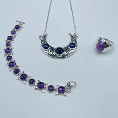 Assorted Amethyst Jewelry - Humanly Crafted, Nicky Butler & More