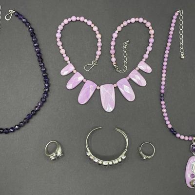 Assorted Purple Jewelry - Amethyst & More