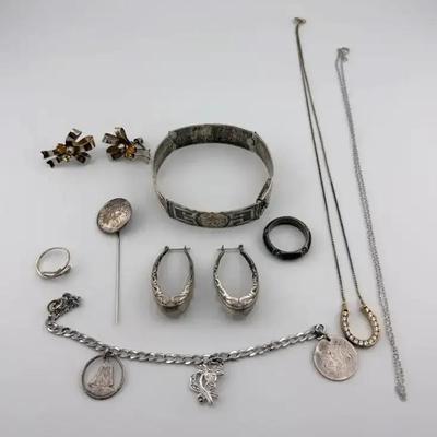 Assortment Of Sterling Silver Jewelry