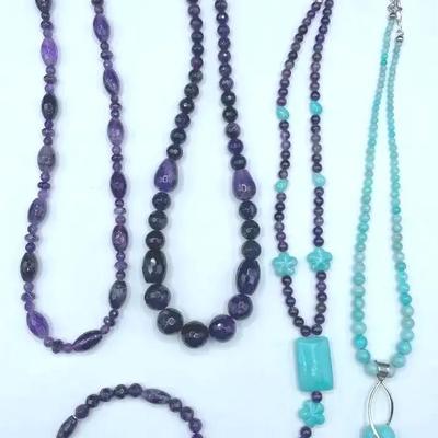 Purples Necklaces & Bracelets