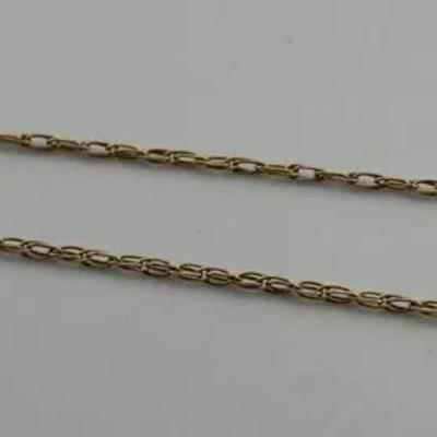 14k Yellow Gold Chain Necklace