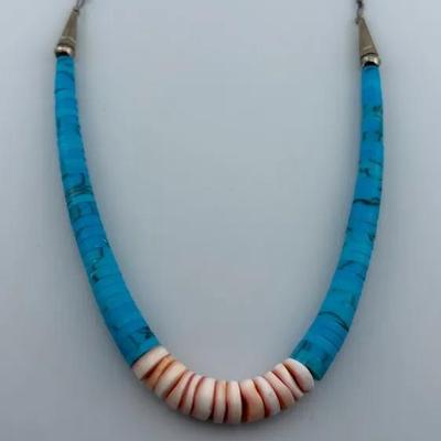 Sterling Silver Beaded Mexican Necklace