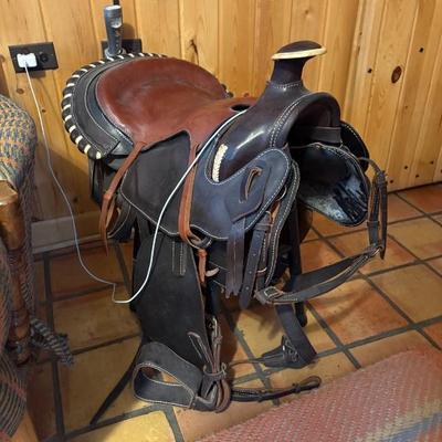 Western style saddle