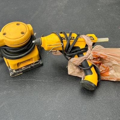 DeWalt Glue Gun and Sander - HUGE Selection of Household and Construction Tools 