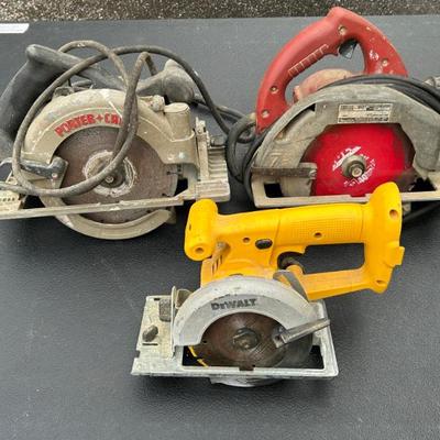 Assorted Circular Saws - HUGE Selection of Household and Construction Tools 