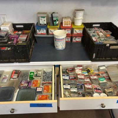 Assorted Hardware - HUGE Selection of Household and Construction Tools