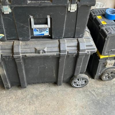 Assorted Tool Boxes and Chests - HUGE Selection of Household and Construction Tools 