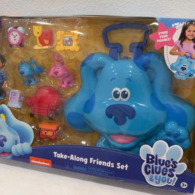 Blues Clues Take Along Friends Set, New In Box 