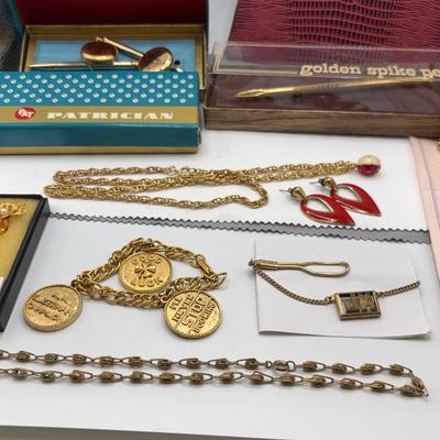 Charm Bracelets, Pens, Scarf Clips Etc 