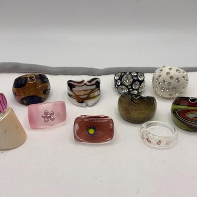 Acrylic Costume Rings 