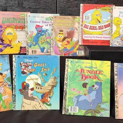 Little Golden Books 1960's-1990's (Sesame Street & Walt Disney)
