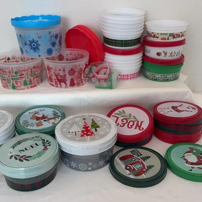 Holiday Baking Cookie Cutters and Food Storage, 