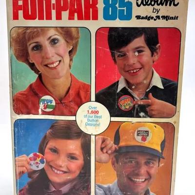 Vintage “Fun-Pak 85 Album” By Badge-A-Minit 