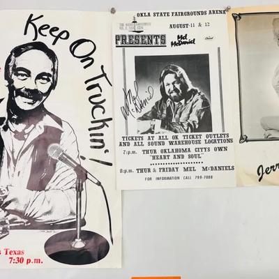 Vintage Music by “Bill Mack," ”Jerri Jones,” and “Mel McDaniels”