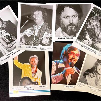 Vintage Country Singer Promo Photos