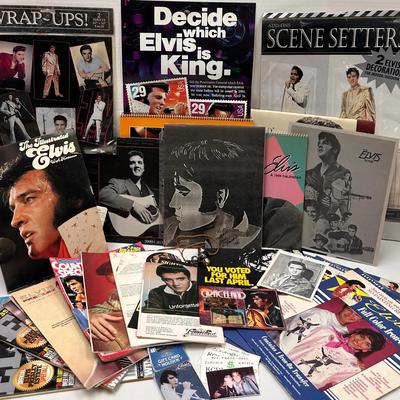 Collection of Elvis Presley Memorabilia