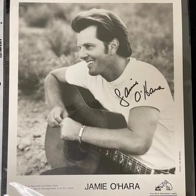 Jamie O’Hara Autograph Photo