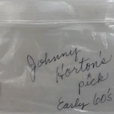 Johnny Horton’s Guitar Pick