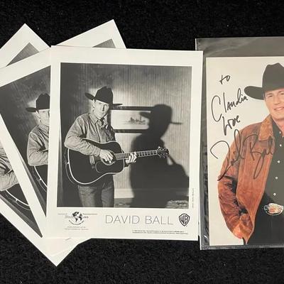 David Ball Autograph Photo and More