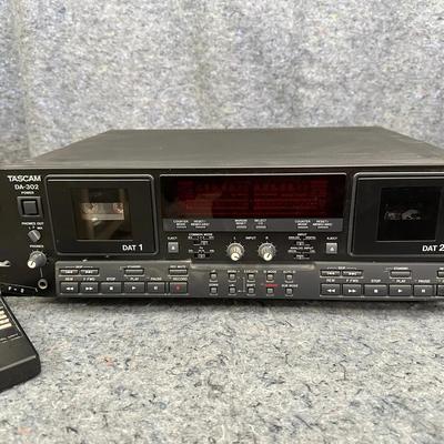 Tascam DA-302 Dual DAT Recorder Rack Mount