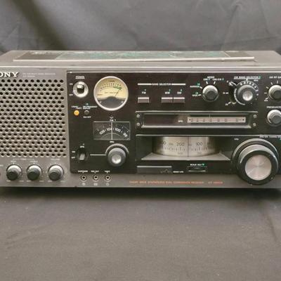 Sony ICF-6800W AM/FM/Shortwave Synthesized Receiver | Dual Conversion