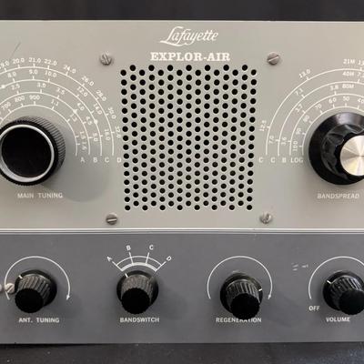 Lafayette Explor-Air | Vintage Shortwave Communications Receiver