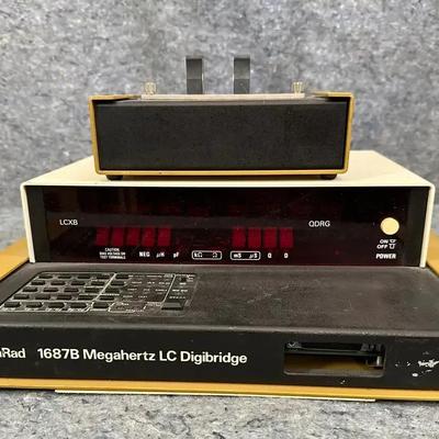 GenRad 1687B Megahertz LC Digibridge & 1697-9600 LC Test Fixture