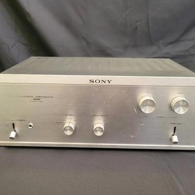 Sony TA-3200F Stereo Amplifier | Vintage Silver Face Solid-State Audio